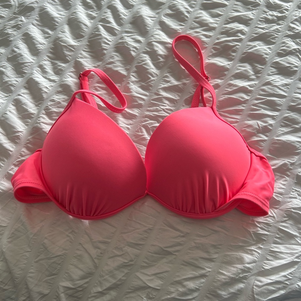 Vibrant Pink Bikini Top